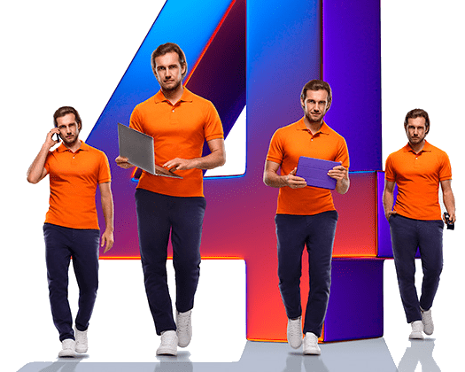 Великолепная четверка Ростелеком в деревня Булгаковы Горки (Орловская область)